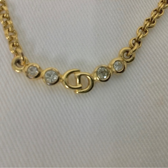 Dior Gold Necklace with Silver Accents - Picture 3 of 13